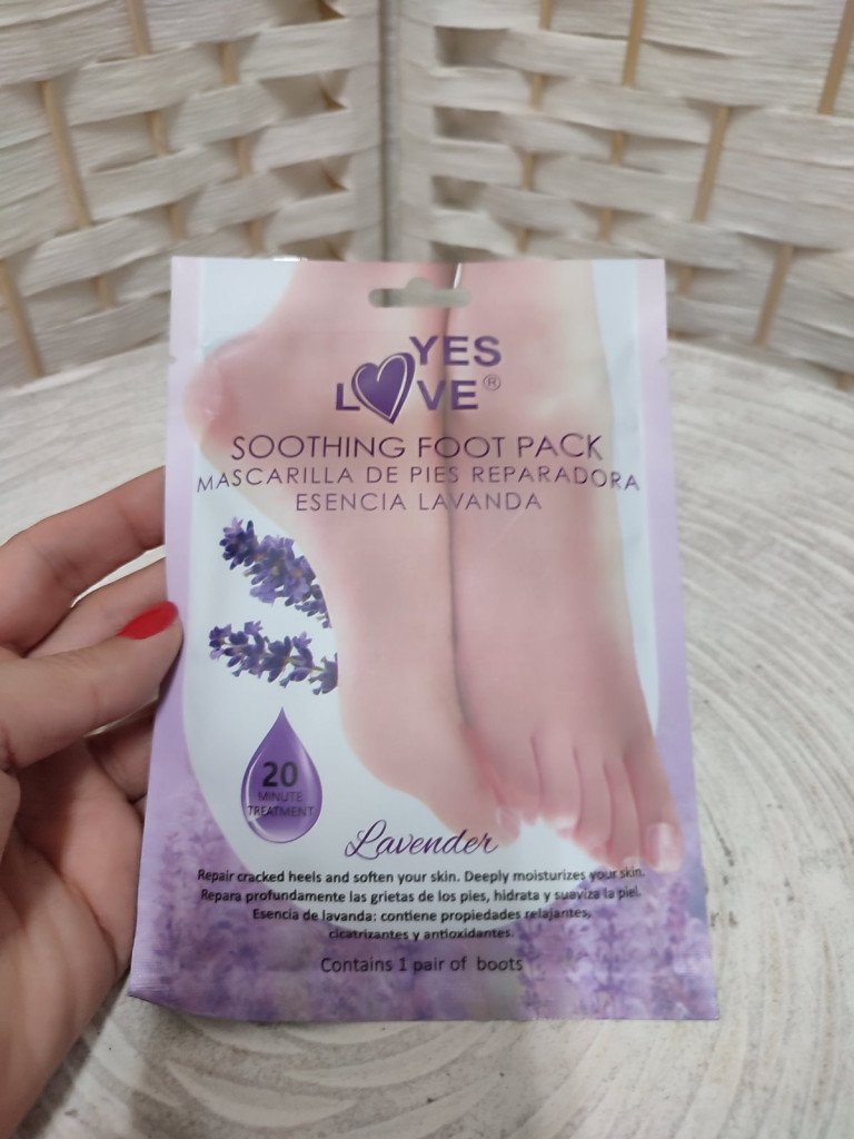 MASCARILLA DE PIES LAVANDA.