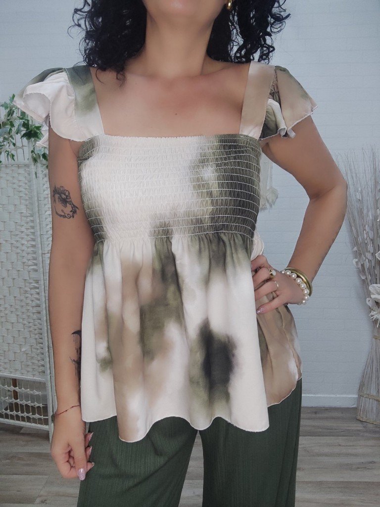 BLUSA TIRANTE VERANO.