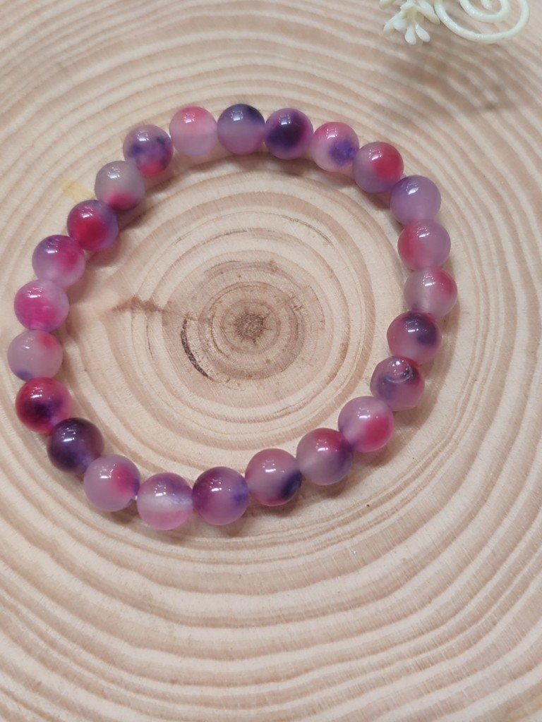 PULSERA CUARZO COLORES.