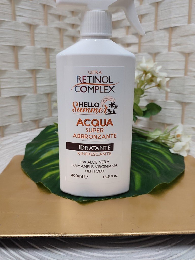 AGUA BRONCEADORA.