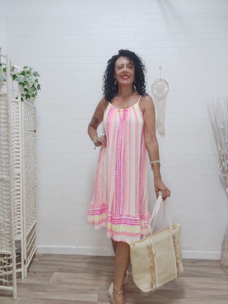 VESTIDO FLUOR.