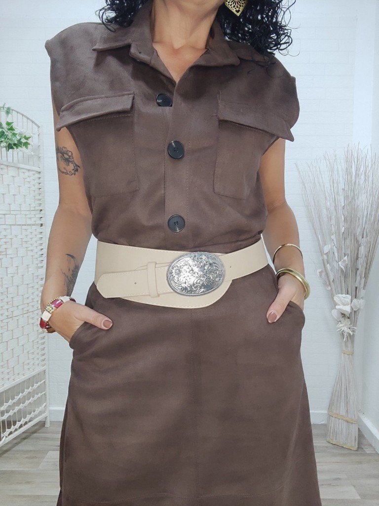 CHALECO ANTELINA BOTONES.