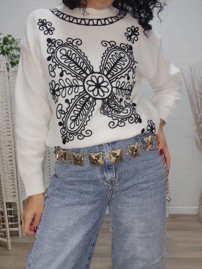 CINTURON CUADRADO DORADO.