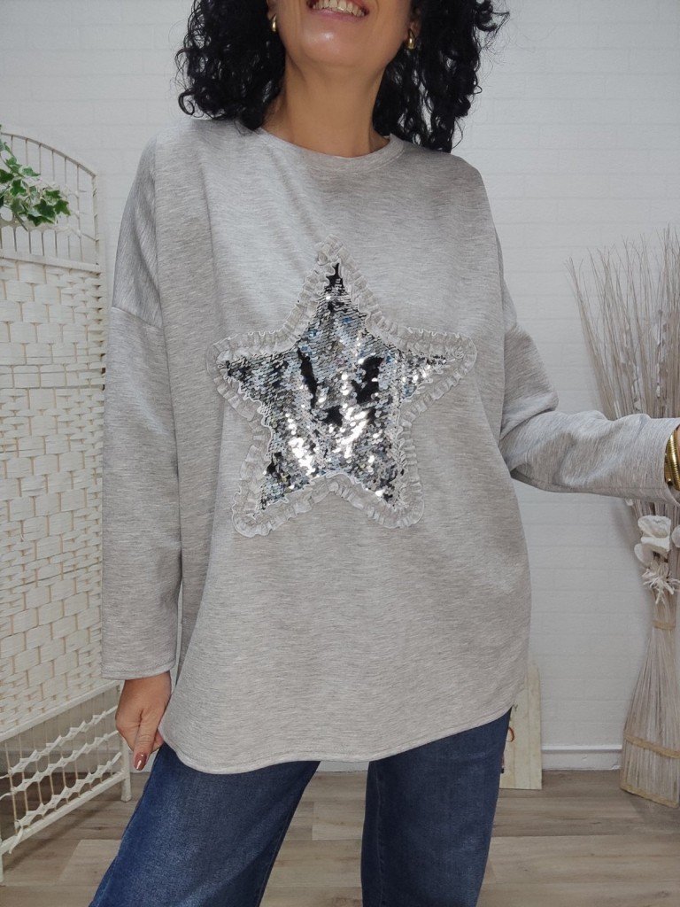 SUDADERA ESTRELLA.