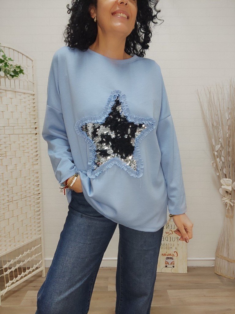 SUDADERA ESTRELLA.