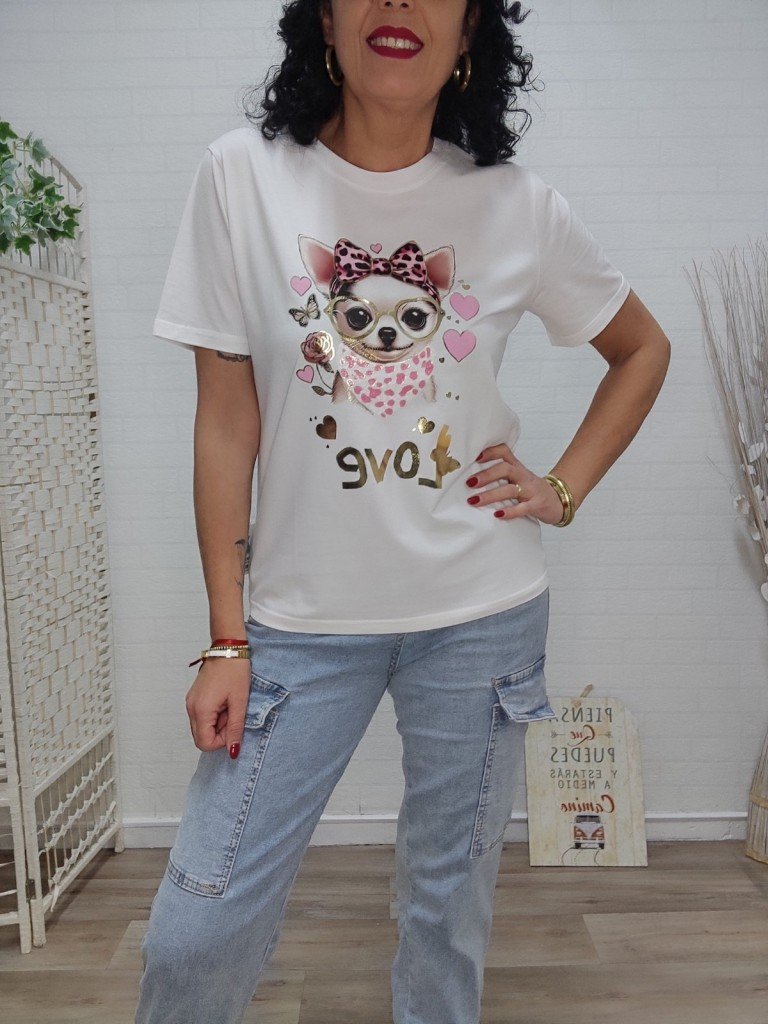 CAMISETA CHIC ROSA. 2