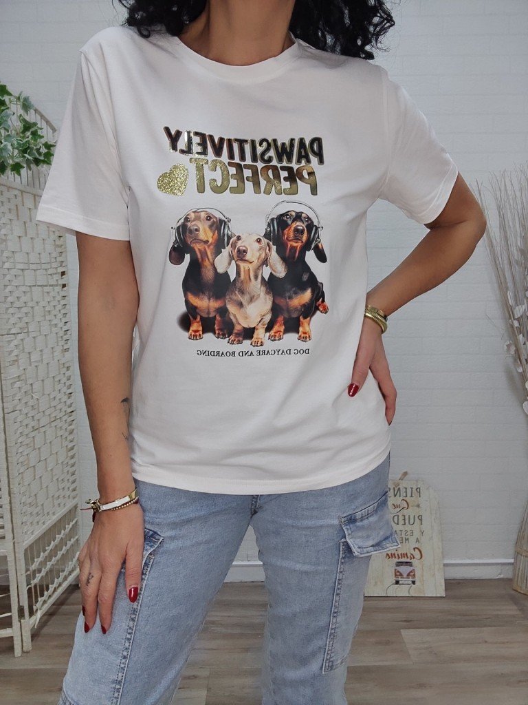 CAMISETA DOG PERFECT.