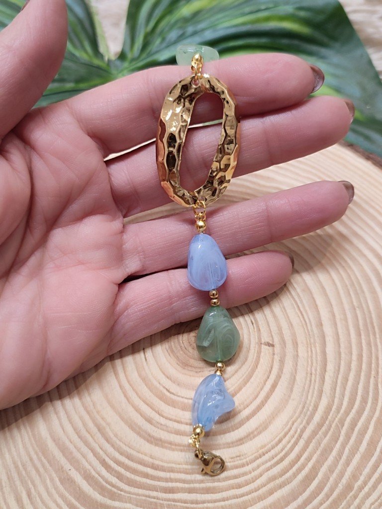 PULSERA MÓNICA CELESTE.