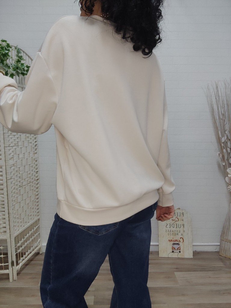 SUDADERA CALIFORNIA OSITO BEIGE. 2