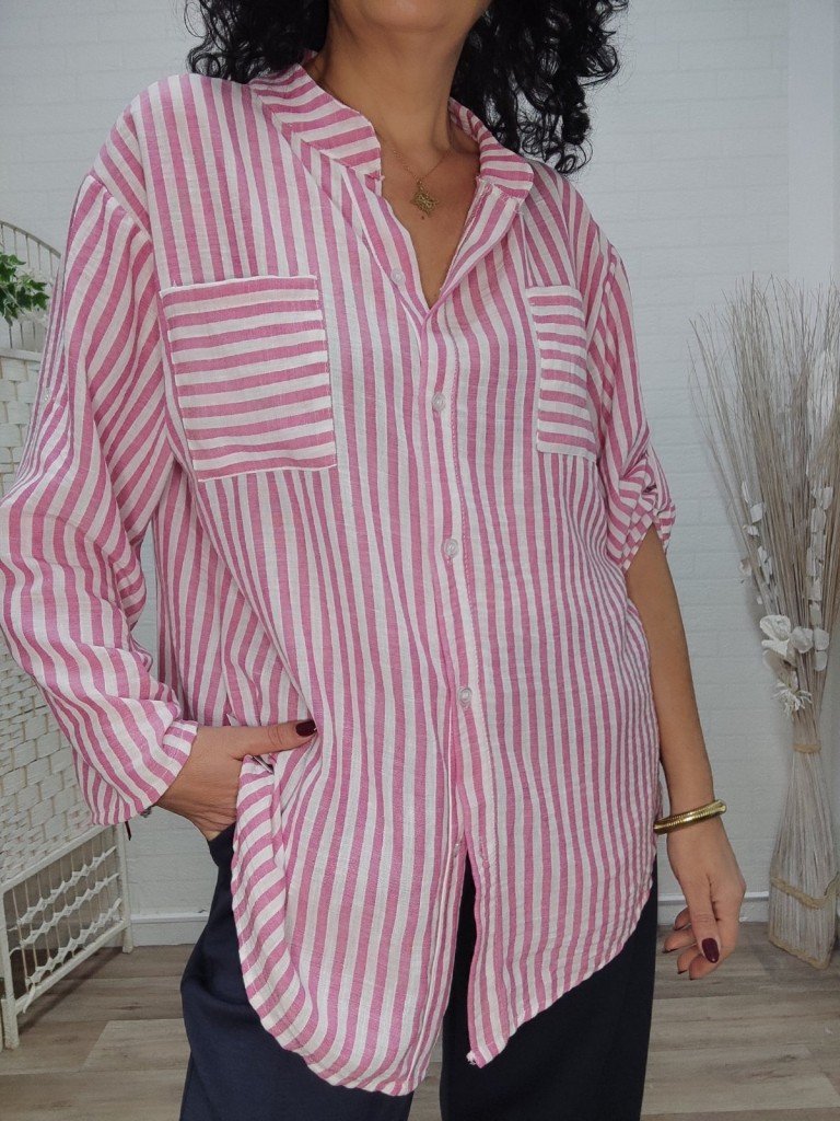 CAMISA ESTELA ROSA.