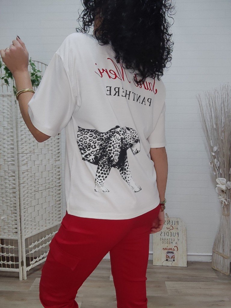 CAMISETA MERI BLANCA.