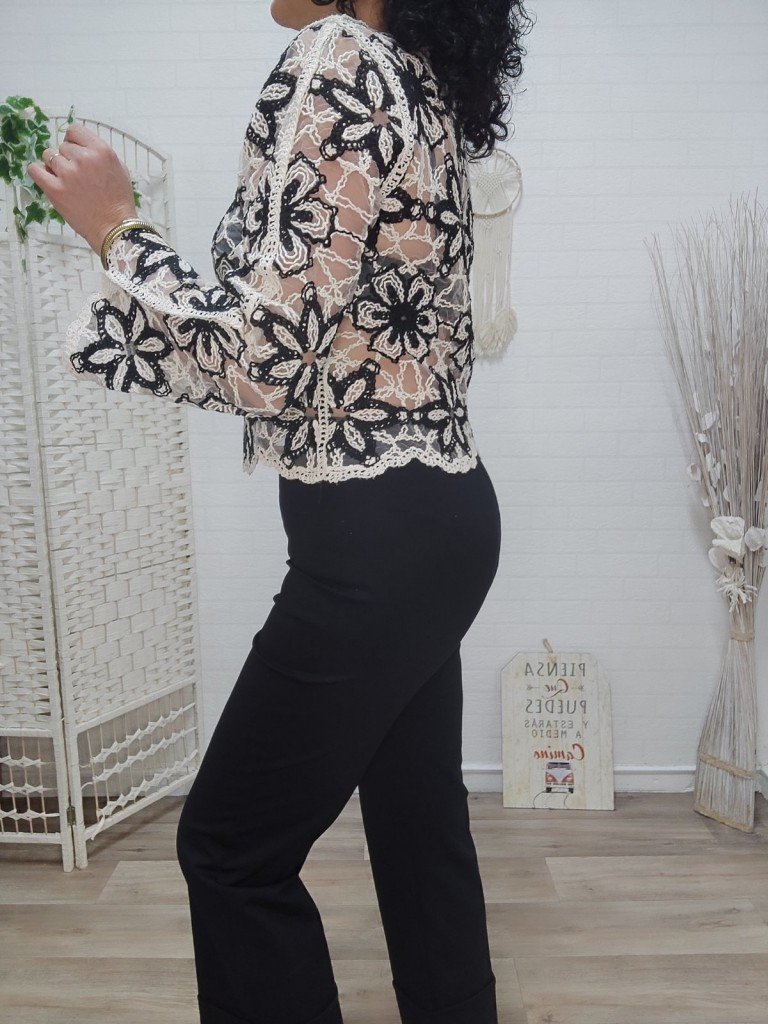 CHAQUETA TRANSPARENCIAS.