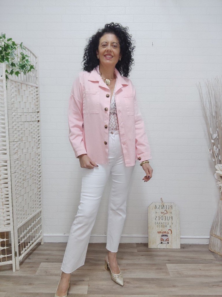 CHAQUETA ABRIL ROSA. 2