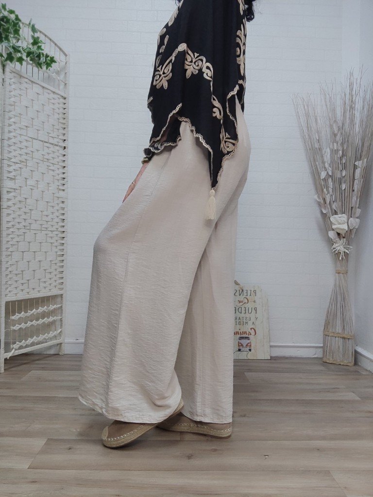 PANTALON YAIZA BEIGE.