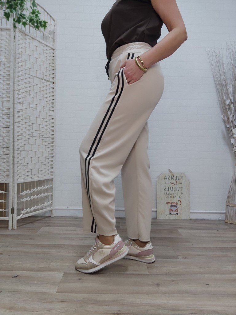 PANTALON GRANADA BEIGE. 2