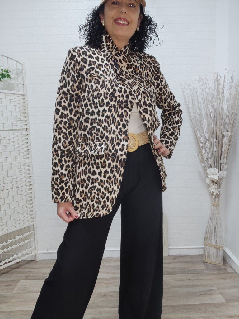 BLAZER BOTÓN PRINT.