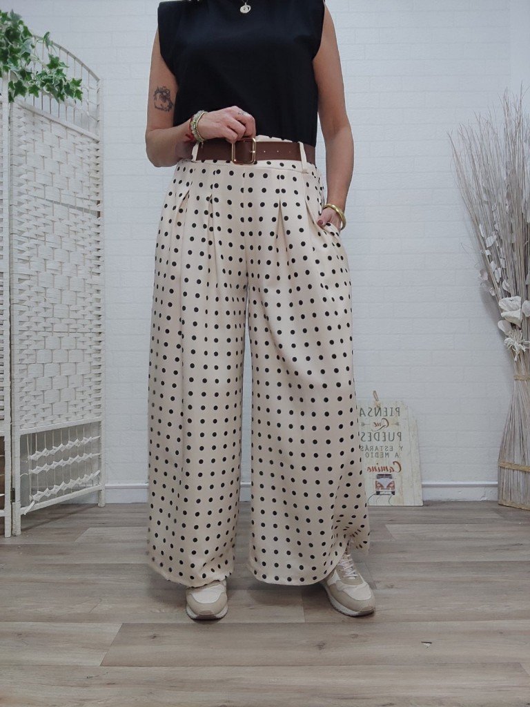 PANTALÓN CÓRDOBA LUNARES.