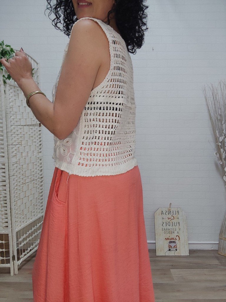 CHALECO VERA CORAL. 2