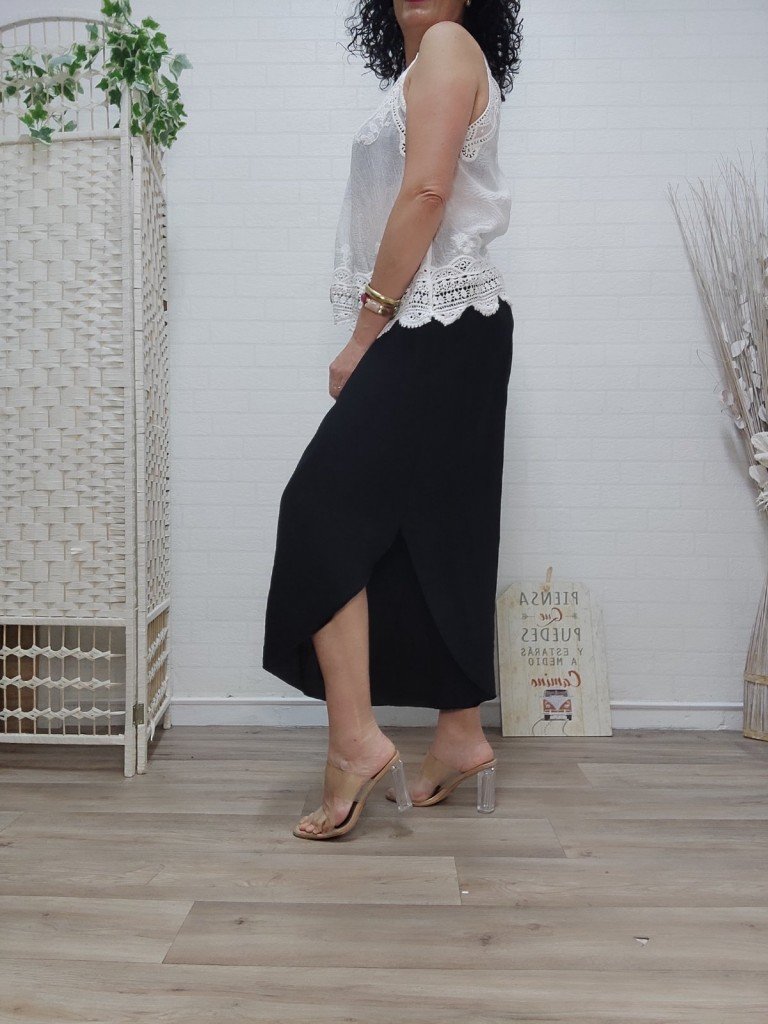 PANTALÓN BOLONIA NEGRO. 2
