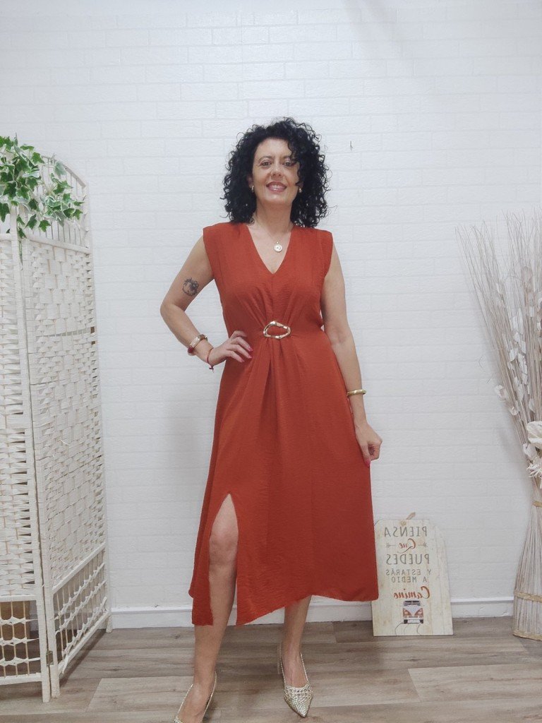 VESTIDO PAULA CALDERA.