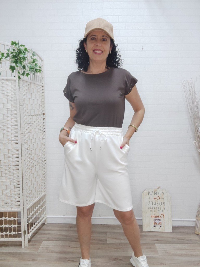 PANTALÓN SPORT BLANCO.