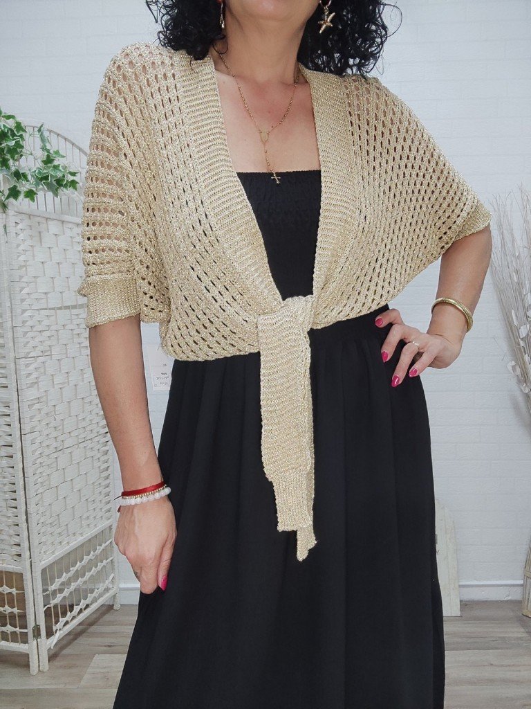 KIMONO HILO DORADO. 2