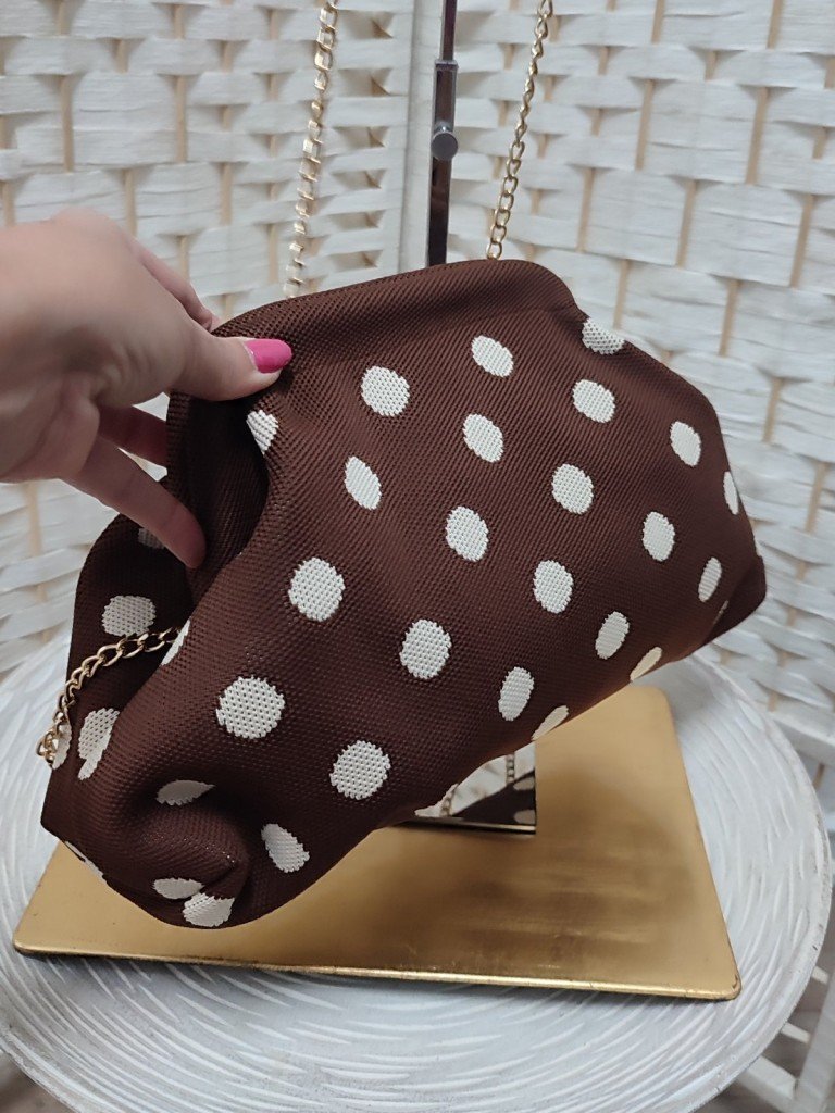 BOLSO LUNARES MARRON.