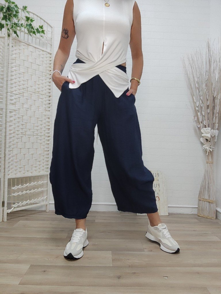 PANTALÓN SONIA AZUL.