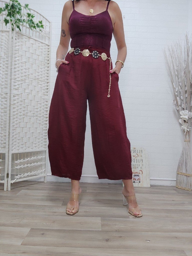 PANTALÓN SONIA BURDEOS.
