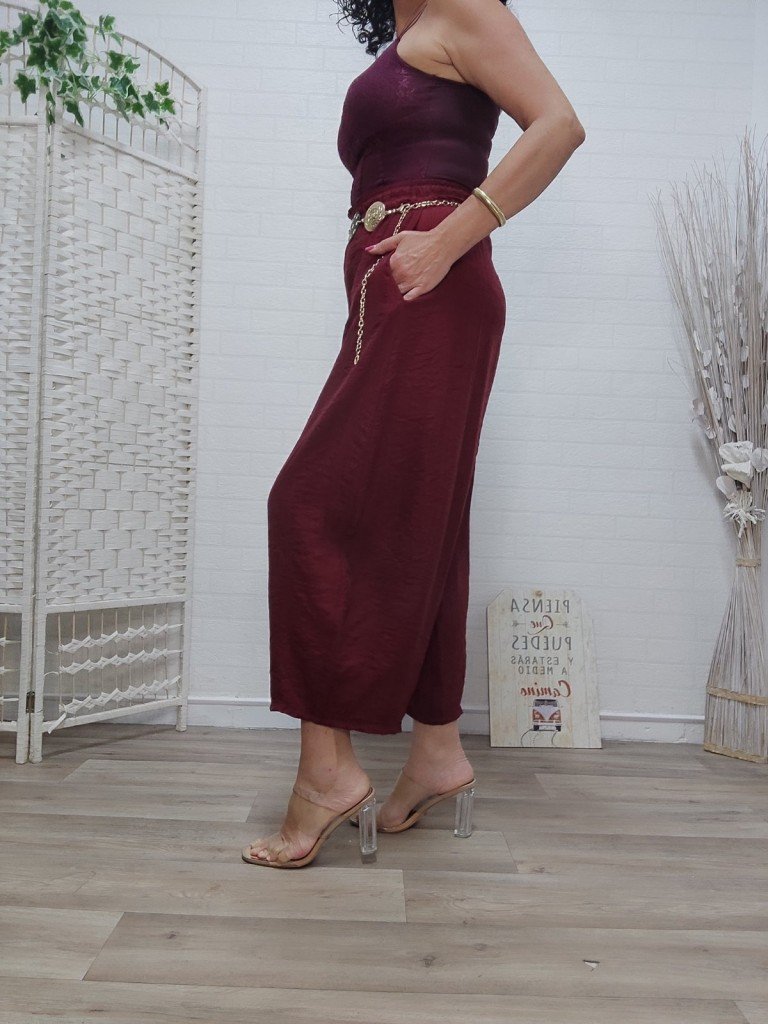 PANTALÓN SONIA BURDEOS.