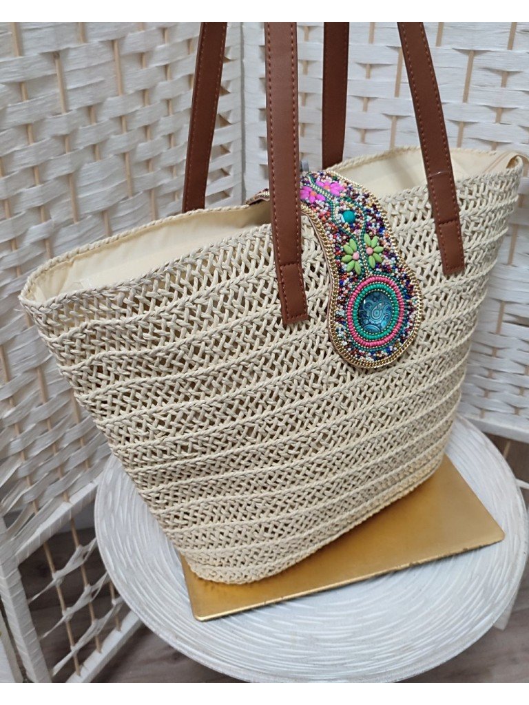 BOLSO CANCÚN TURQUESA. 2