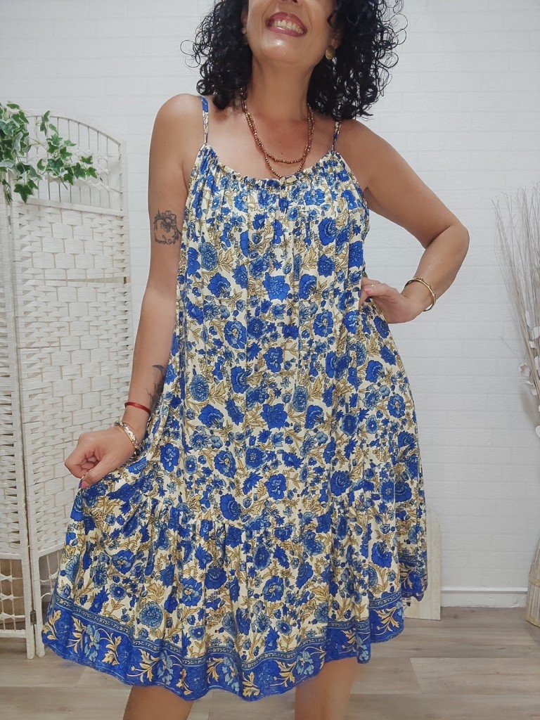 VESTIDO VERANO AZUL. 2