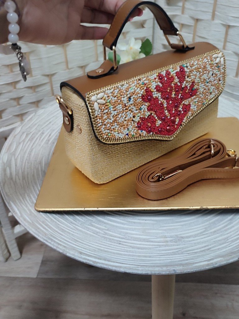 BOLSO CATRINA ROJO.