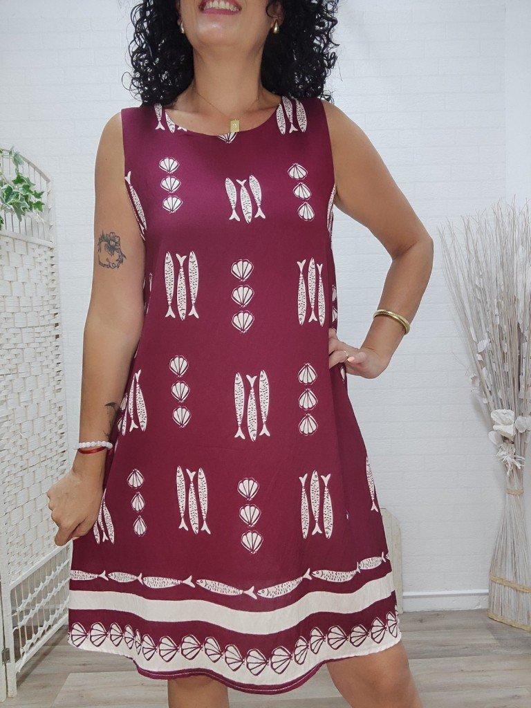 VESTIDO PECES.