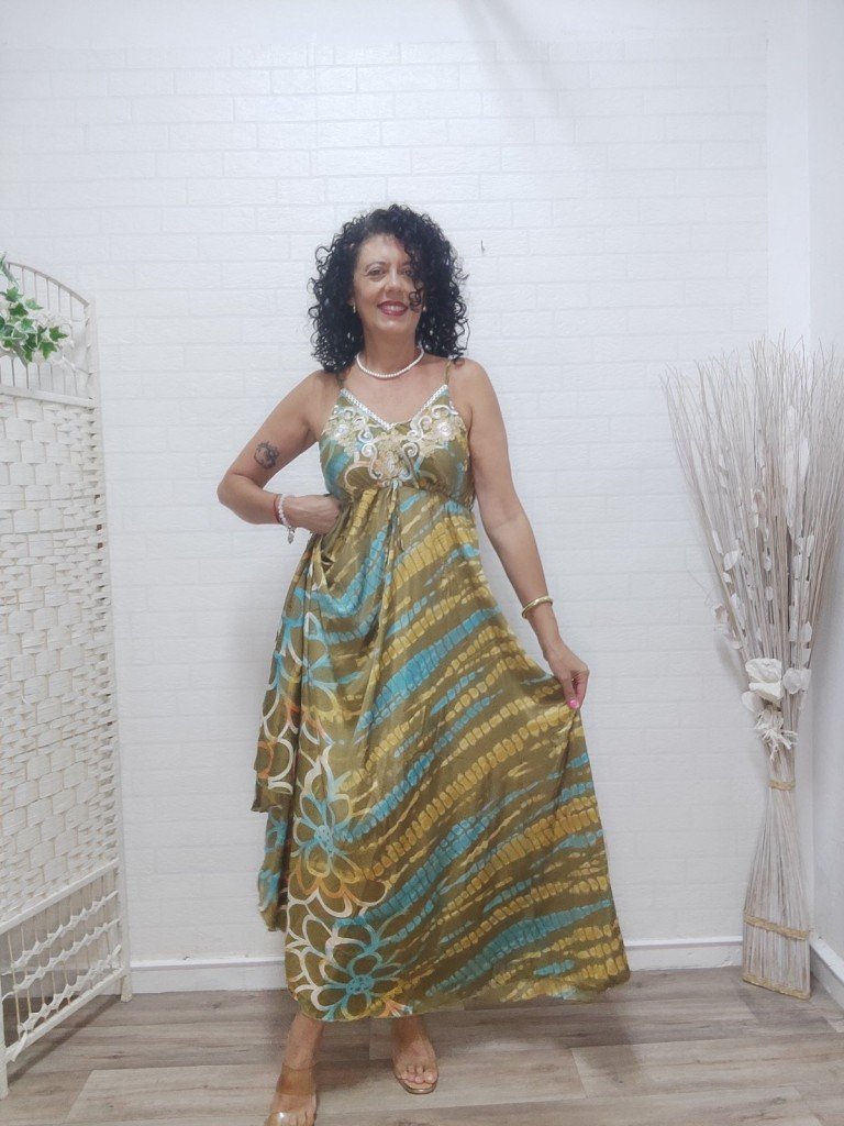 VESTIDO LONGORIA.