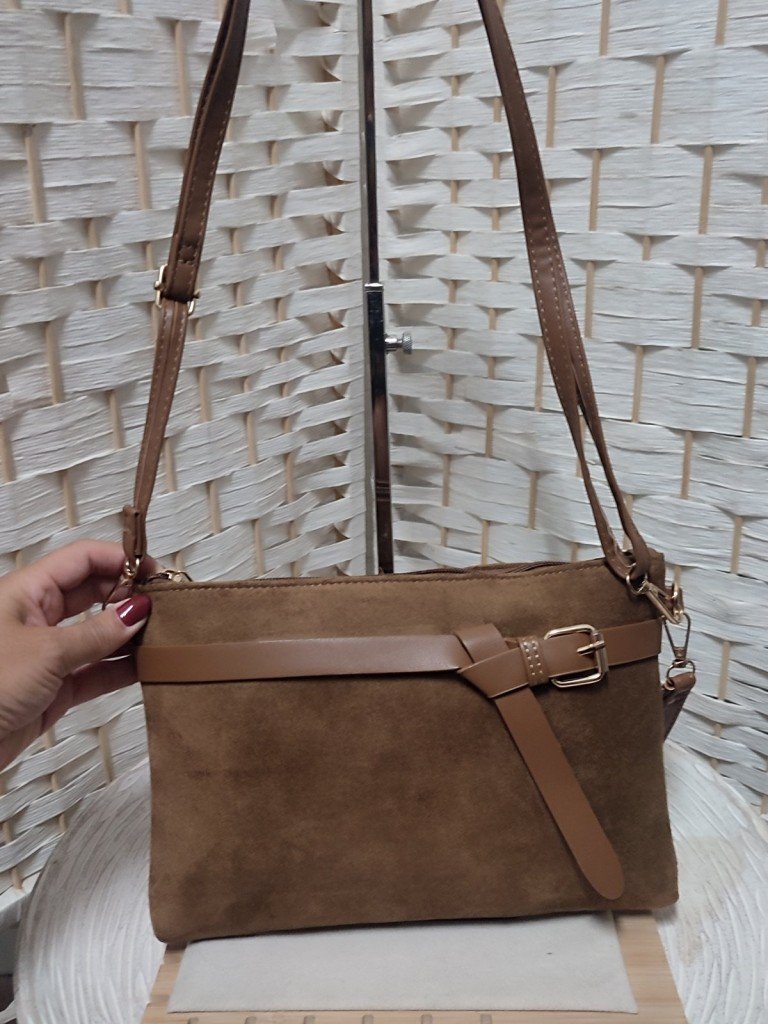 BOLSO PALOMA CAMEL.