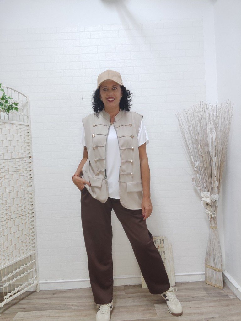 PANTALÓN NOELIA MARRÓN.