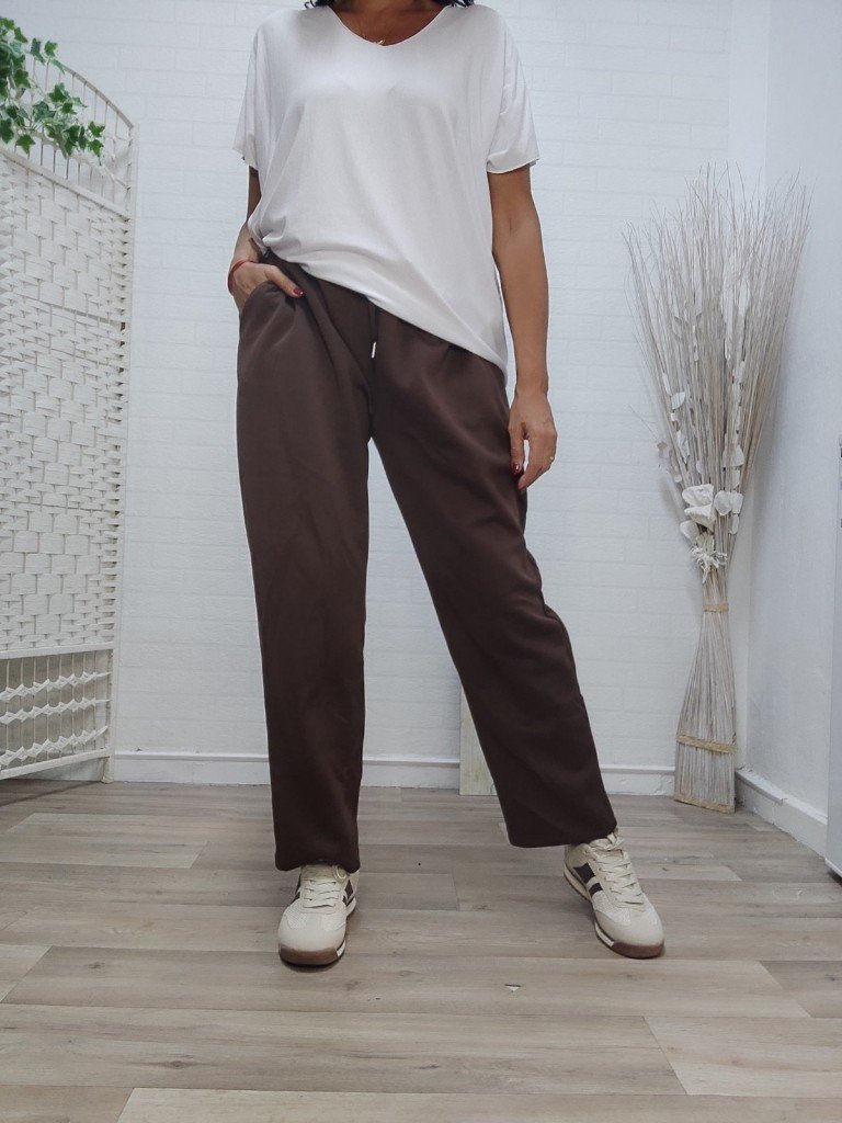 PANTALÓN NOELIA MARRÓN.