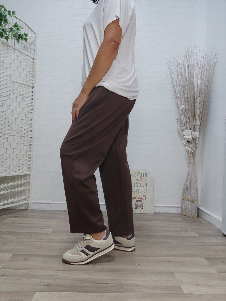 PANTALÓN NOELIA MARRÓN.
