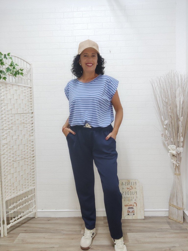 PANTALÓN NOELIA AZUL.