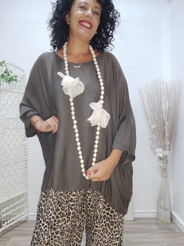 COLLAR DOBLE FLOR.