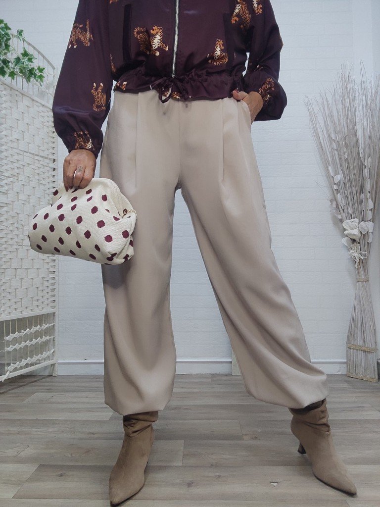 PANTALÓN SIENA BEIGE.