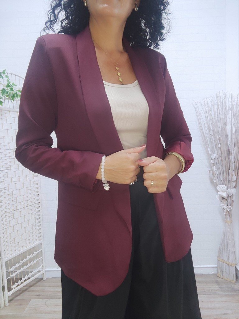 BLAZER MADRID BURDEOS.