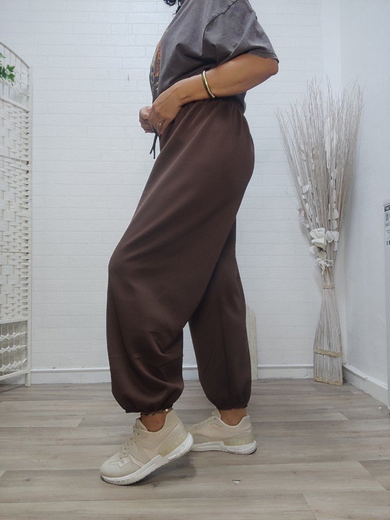PANTALÓN MARA MARRÓN.