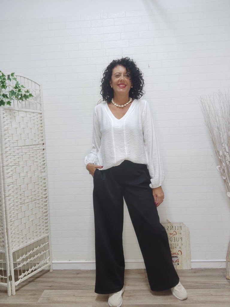 PANTALÓN DAVINIA NEGRO.