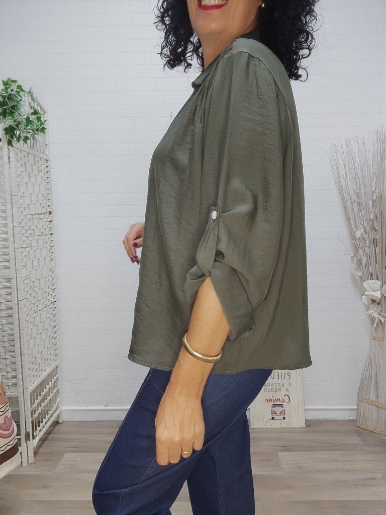 CAMISA CANDELA VERDE.