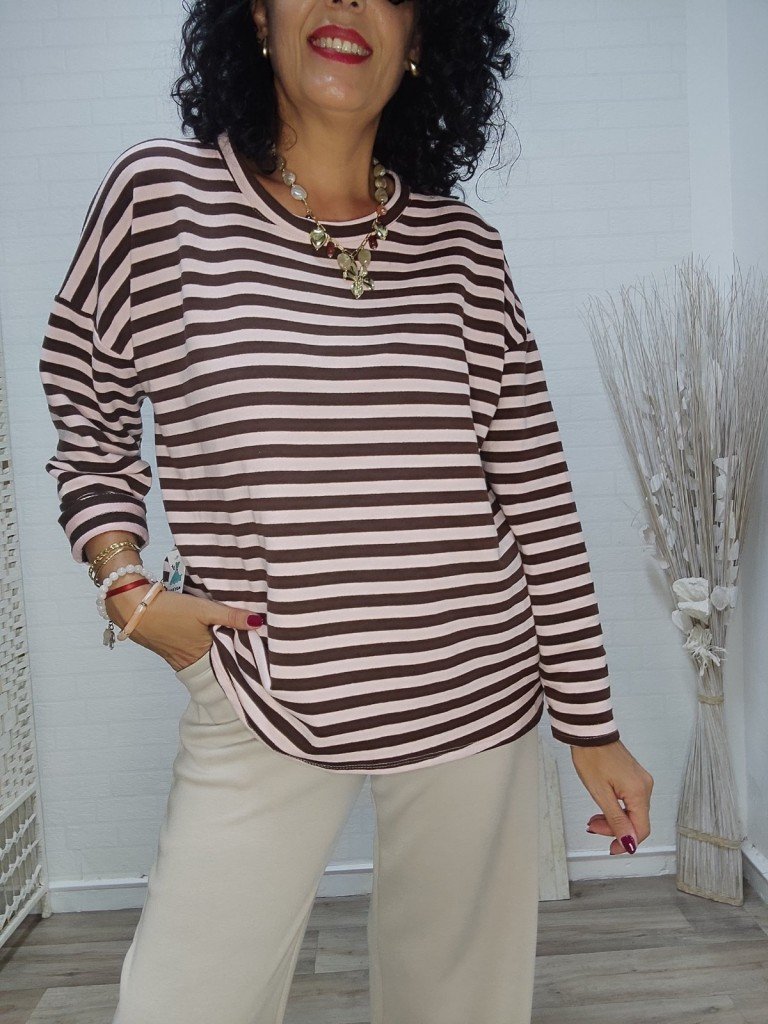 SUDADERA MARINA ROSA.