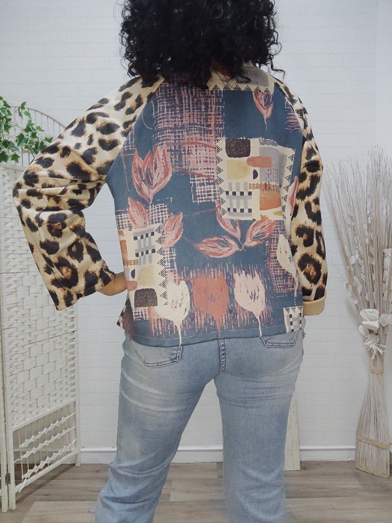 CHAQUETA OCTUBRE PRINT.
