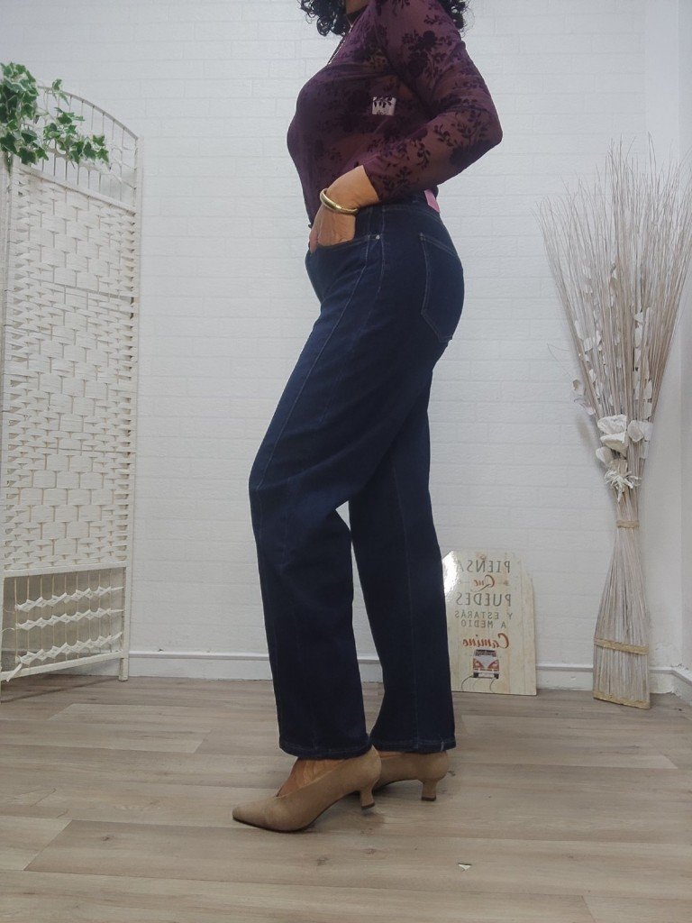 PANTALÓN BALÓN VAQUERO.