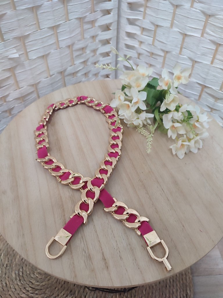 CINTURON CAPRY FUCSIA.